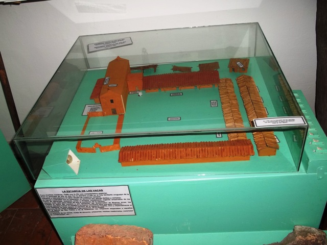 MAQUETA DE LA ESTANCIA DE LAS VACAS EN CARMELO