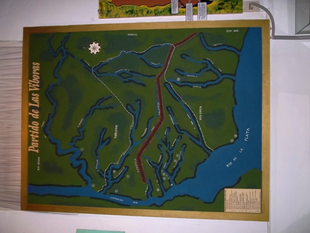 MAPA EN MUSEO DEL CARMEN
