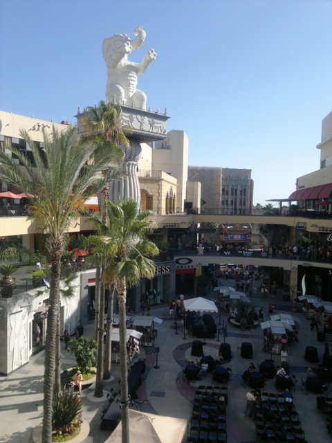 ESCULTURA DE ELEFANTE EN GRAN HOTEL DE LAS VEGAS