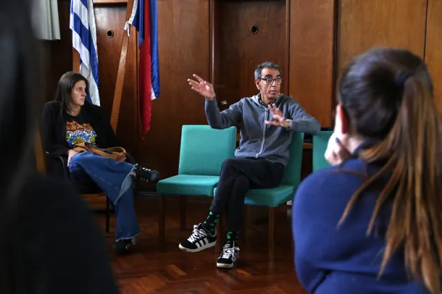 El IIBCE recibió a José Manuel López Nicolás