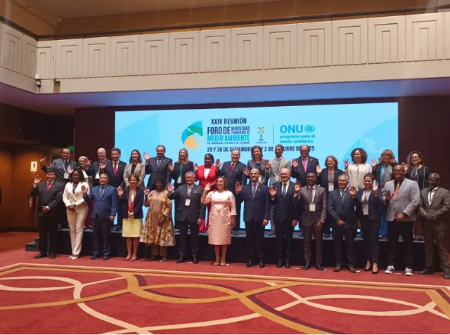 Participación en instancias regionales para el cuidado del ambiente