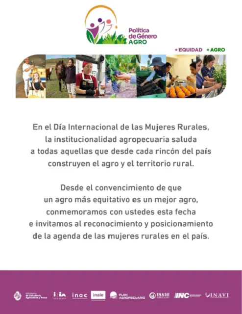 15 de octubre - Día Internacional de las Mujeres Rurales