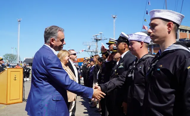 El buque escuela Capitán Miranda retornó a Uruguay