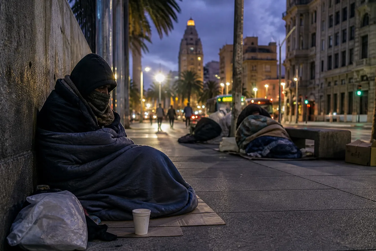 Uruguayos en situación de calle