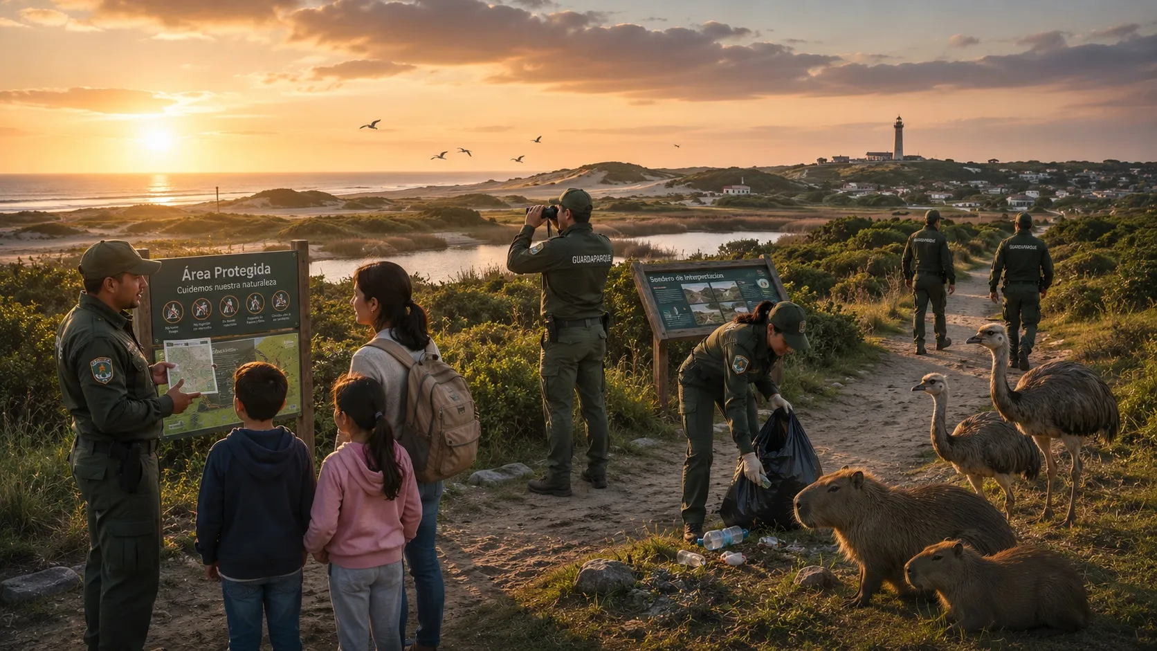 Guardaparques en Uruguay: los guardianes de la naturaleza y las áreas protegidas