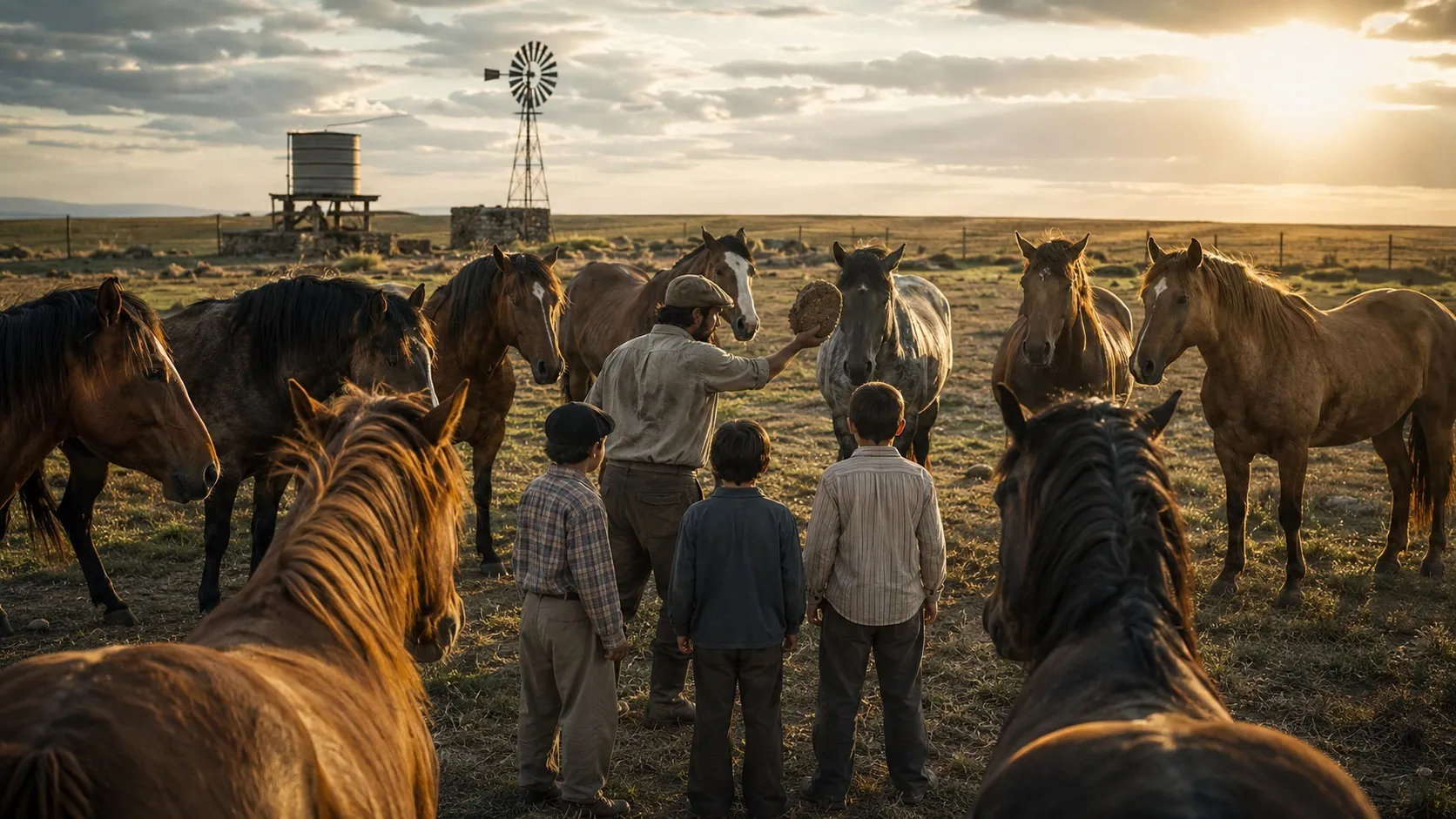 El círculo de los caballos