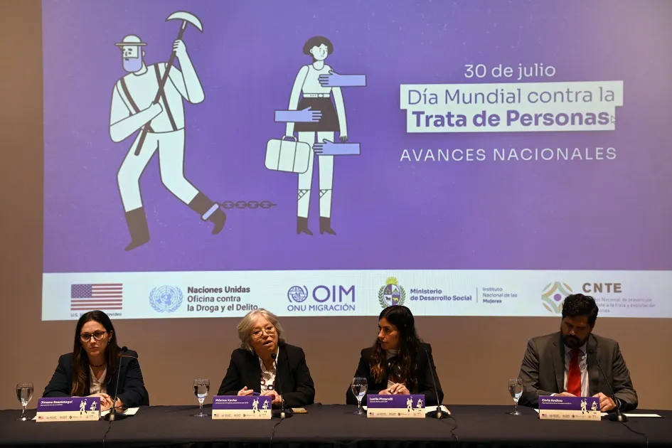 Estado uruguayo fortalece prevención, detección y atención a víctimas de trata de personas
