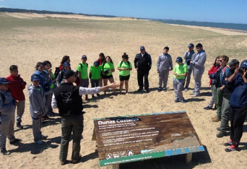 Niños Chilenos visitaron nuestras áreas de conservación