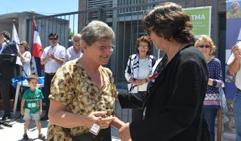 Ministerio de Vivienda inauguró en Dolores edificio para jubilados del BPS.