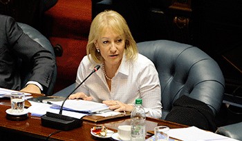 MINISTRA COSEE INFORMA AL SENADO