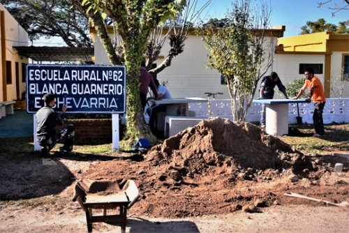 Inauguraron obras de la Escuela N.º 62