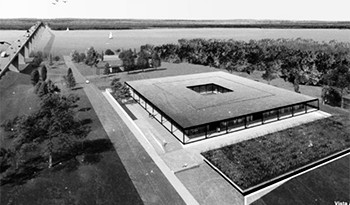 Comisión del Río Uruguay cuenta con anteproyecto arquitectónico de laboratorio ambiental binacional