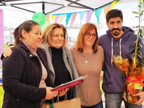 Participantes de Plan Juntos celebran una nueva inauguración