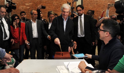 Elecciones Uruguay 2019 - Palabras hoy temprano Presidente Tabaré Vázquez