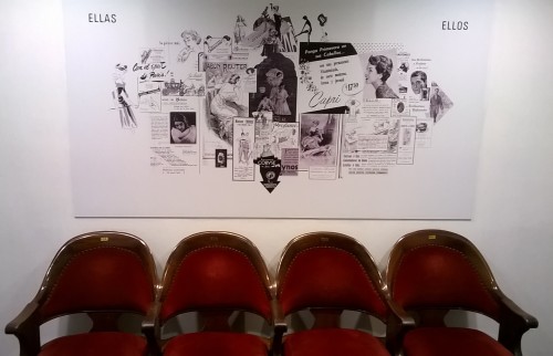 Exposición en el Teatro Solis