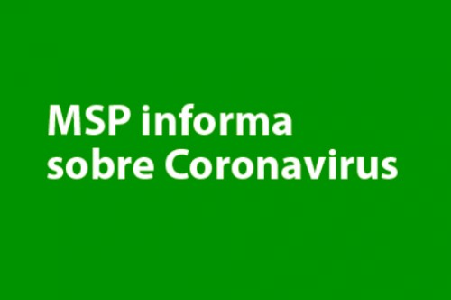 Informe del Ministerio de salud Puública sobre el Coronavirus