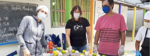 Alimentación en semana de turismo para Escolares