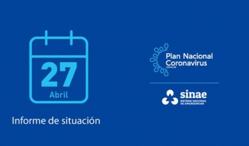 Sistema Nacional de Emergencias registra 620 casos de coronavirus en el país