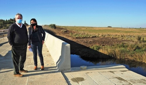 Ministro de Transporte y Obras Públicas recorrió rutas del departamento de Flores