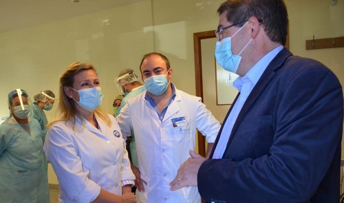 Ministerio de Salud Pública inauguró vacunatorio en Centro Auxiliar de Santa Lucía