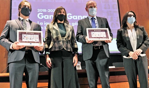 Presidente Lacalle Pou encabezó ceremonia de premiación El Talento No Tiene Género