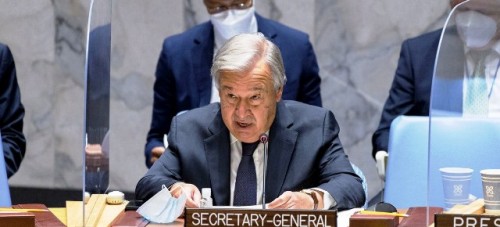 No podemos ni debemos abandonar al pueblo de Afganistán dice Guterres al Consejo de Seguridad