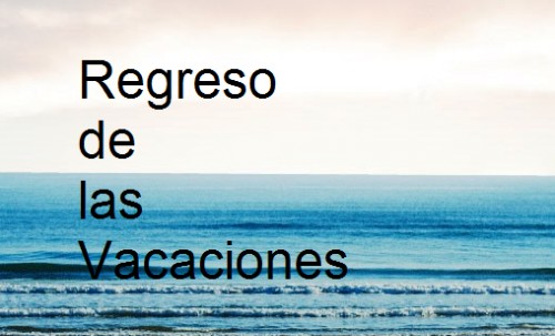 Regreso de las vacaciones, recomendaciones Covid