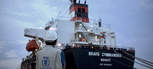 El primer carguero de la ONU con 23.000 toneladas de grano zarpa de Ucrania con destino a África