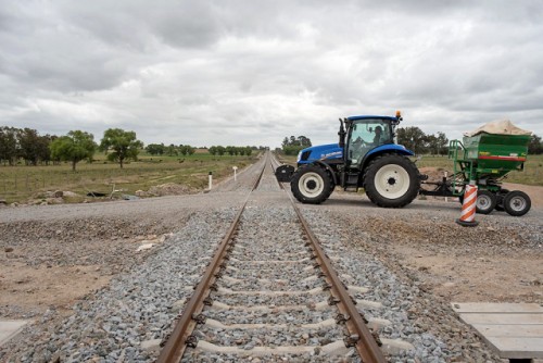 Las obras del Ferrocarril Central se extenderán hasta el año próximo