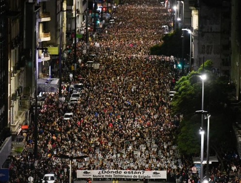 Marcha del Silencio con inmensa convocatoria