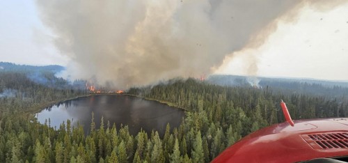 Los peores efectos del cambio climático provocan la excepcional ola de incendios en Canadá