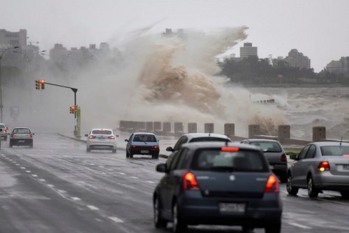 Inumet pronostica ciclón extratropical durante el fin de semana en zona costera