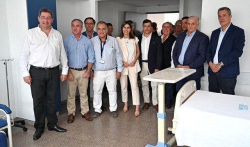 Hospital de Minas inauguró salas de cuidados moderados