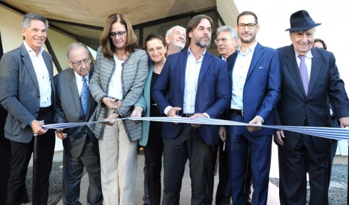 Lacalle Pou inauguró complejo industrial farmacéutico en Canelones